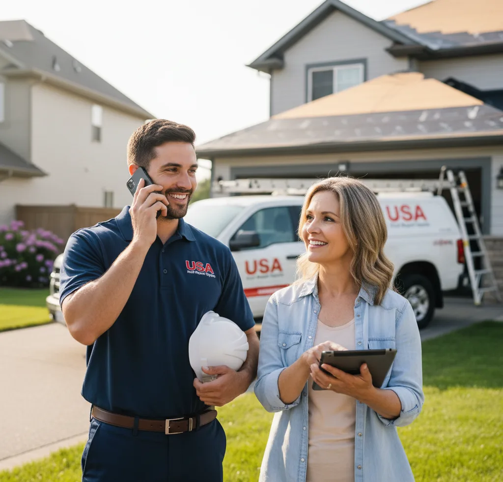 USA Roof Repair Experts customer support in Waimea